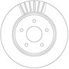 DISC FRANA TRW DF6789 - Compatibil cu NISSAN, RENAULT