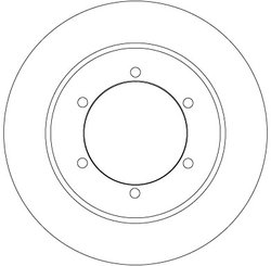 DISC FRANA TRW DF6790 - Compatibil cu NISSAN