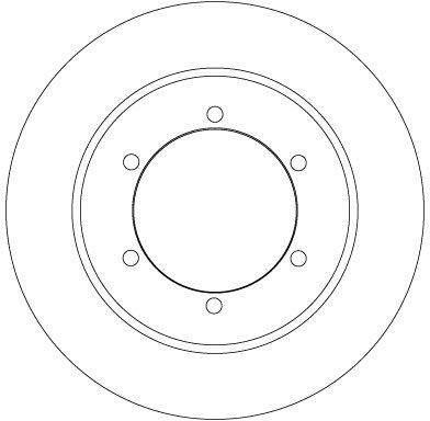 DISC FRANA TRW DF6790 - Compatibil cu NISSAN