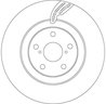 DISC FRANA TRW DF6792S - Compatibil cu LEXUS, TOYOTA