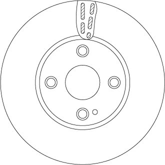 Disc frana TRW DF6793