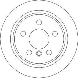 DISC FRANA TRW DF6795 - Compatibil cu MINI