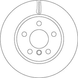 Disc frana TRW DF6799