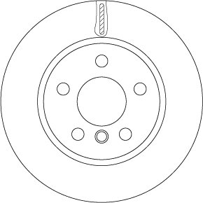 Disc frana TRW DF6799