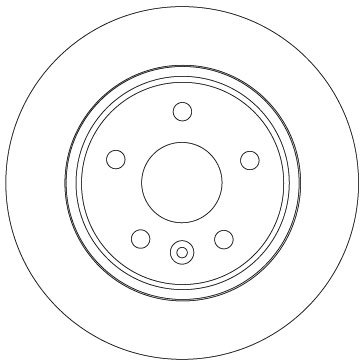 Disc frana TRW DF6846