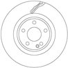 DISC FRANA TRW DF6867 - Compatibil cu INFINITI
