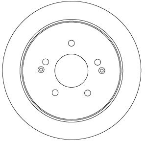 Disc frana TRW DF6901