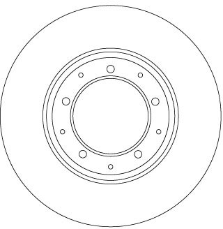 DISC FRANA TRW DF6905 - Compatibil cu LAND ROVER