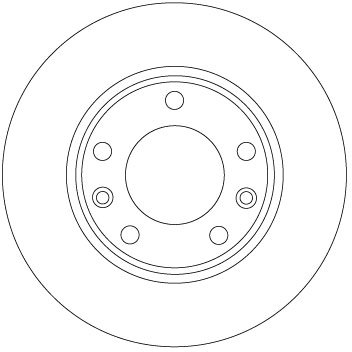 DISC FRANA TRW DF6910 - Compatibil cu PEUGEOT
