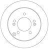 DISC FRANA TRW DF6919 - Compatibil cu KIA