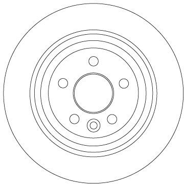 DISC FRANA TRW DF6913 - Compatibil cu LAND ROVER