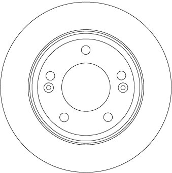DISC FRANA TRW DF6937 - Compatibil cu HYUNDAI, KIA