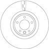 DISC FRANA TRW DF6957S - Compatibil cu LAND ROVER