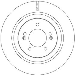 Disc frana TRW DF6959