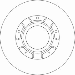 DISC FRANA TRW DF6963S - Compatibil cu FORD