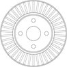 DISC FRANA TRW DF7127 - Compatibil cu TOYOTA