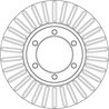 DISC FRANA TRW DF7152 - Compatibil cu KIA