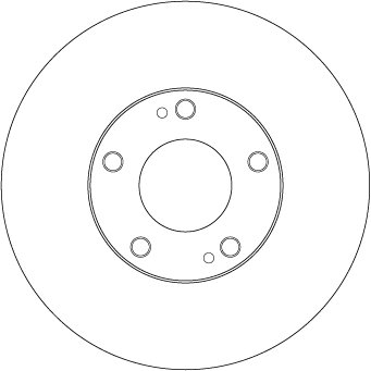 Disc frana TRW DF7231