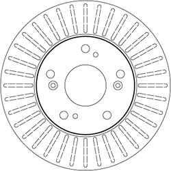 Disc frana TRW DF7195