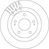 Disc frana TRW DF7276