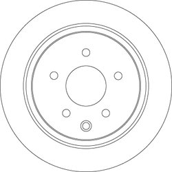 DISC FRANA TRW DF7369 - Compatibil cu NISSAN
