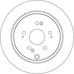 DISC FRANA TRW DF7374 - Compatibil cu ACURA, ACURA (GAC), HONDA, HONDA (DONGFENG), HONDA (GAC)