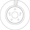 Disc frana TRW DF7371S