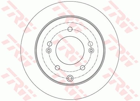 Disc frana TRW DF7819