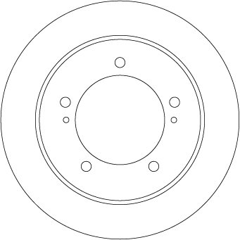Disc frana TRW DF7839