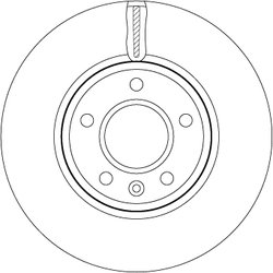 Disc frana TRW DF7923