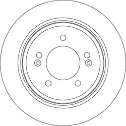 DISC FRANA TRW DF7953 - Compatibil cu HYUNDAI, KIA