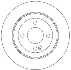 Disc frana TRW DF7928