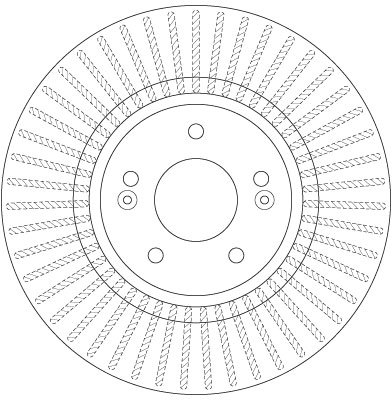 Disc frana TRW DF7973
