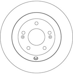 DISC FRANA TRW DF7996 - Compatibil cu HYUNDAI, HYUNDAI (BEIJING), KIA