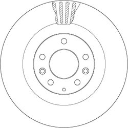 DISC FRANA TRW DF8043 - Compatibil cu FORD USA, MAZDA