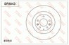 DISC FRANA TRW DF8043 - Compatibil cu FORD USA, MAZDA