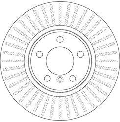 Disc frana TRW DF8050