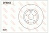 Disc frana TRW DF8052