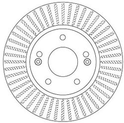 DISC FRANA TRW DF8056 - Compatibil cu HYUNDAI, HYUNDAI (BEIJING), KIA, KIA (DYK)