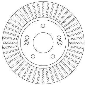 Disc frana TRW DF8056