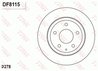 Disc frana TRW DF8115