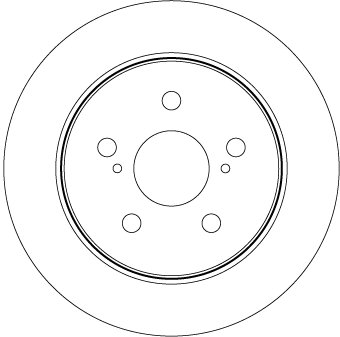 Disc frana TRW DF8335