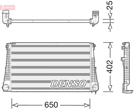 Intercooler Denso DIT06003