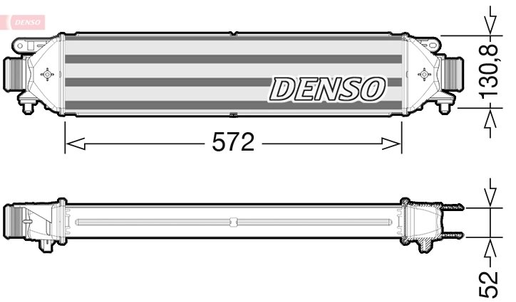 Intercooler Denso DIT09103