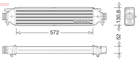 Intercooler Denso DIT09122