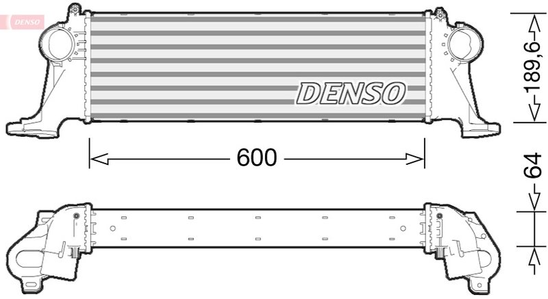 INTERCOOLER DENSO DIT12004 - Compatibil cu IVECO