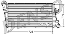 Intercooler Denso DIT99020