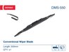 LAMELA STERGATOR DENSO DMS-550 - Compatibil cu ALFA ROMEO, BMW, CADILLAC, CHEVROLET, CITROEN, DACIA, DAEWOO, DAIHATSU, FERRARI, 