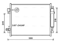 Radiator climatizare Ava Quality Cooling DN5428D