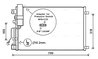 RADIATOR CLIMATIZARE AVA QUALITY COOLING DNA5283D - Compatibil cu NISSAN